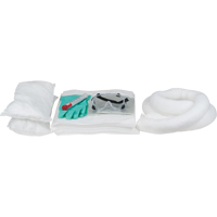 Premium 10-Gallon Vehicle Spill Replacement Kit, Oil Only Nassau Supply