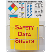 Haz-Mat Basket Style Centre Boards, English, Binders Included Nassau Supply