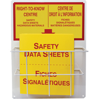 Basket Style Centre Boards, English & French, Binders Included Nassau Supply