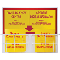 Basket Style Centre Boards, English & French, Binders Included Nassau Supply