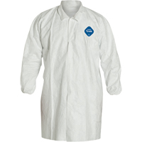 Lab Coat, Tyvek<sup>®</sup> 400, White, Large SEK279 | Nassau Supply