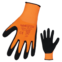 Horizon™ Work Gloves, 8/Medium, Rubber Latex Coating, 13 Gauge, Polyester Shell SEK338 | Nassau Supply