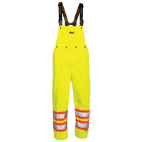 Pantalons 300 deniers Professional Journeyman, Polyester, Petit, Jaune lime haute visibilit&eacute; Nassau Supply