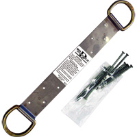 Ancrage double pour toiture Miller, Anneau en D, Usage Permanent Nassau Supply
