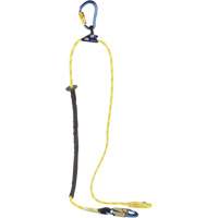 Pole Climber's Adjustable Rope Positioning Lanyard, 1 Legs, 8', Nylon SES231 | Nassau Supply