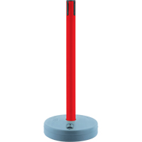Outdoor TensaBarrier<sup>®</sup> - Receiver Posts, 37" High, Red SF984 | Nassau Supply