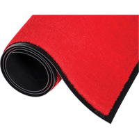 Proluxe Mat, Wiper, 3' x 2' x 5/16", Red Nassau Supply
