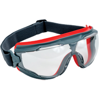 GoggleGear 500 Series Safety Splash Goggles, Clear Tint, Anti-Fog, Elastic Band SFM409 | Nassau Supply
