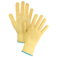 Gants tricot&eacute;s sans couture, Taille T-Grand/10, Calibre 7, Enveloppe en Kevlar, ASTM ANSI niveau A2/EN 388 niveau 3 Nassau Supply