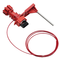 Small Valve Lockout With Blocking Arm, Universal Type Nassau Supply