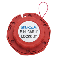 Mini Cable Lockout, 8' Length Nassau Supply