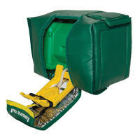 Tempered Portable Eyewash, Gravity-Fed, 9 gal. Capacity, Meets ANSI Z358.1 Nassau Supply