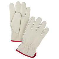 Gants de conducteur de premi&egrave;re qualit&eacute;, Petit, Paume en Cuir fleur de vache Nassau Supply