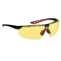 Dynamic Falcon Series Safety Glasses, Amber Lens, Anti-Fog, ANSI Z87+/Meets/Exceeds CSA Z94.3 Nassau Supply