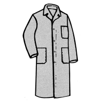 Shop Coats, Poly-Cotton, Size 48, Green SG551 | Nassau Supply