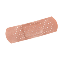 Dynamic Adhesive Strips, Rectangular/Square, 1", Plastic, Sterile Nassau Supply