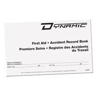 Dynamic™ Accident Record Book SGB068 | Nassau Supply