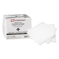 Dynamic Gauze Sponge, Pad, 4" L x 4" W, Medical Device Class 1 Nassau Supply