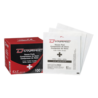 Dynamic Gauze, Pad, 4" L x 4" W, Sterile, Medical Device Class 1 Nassau Supply