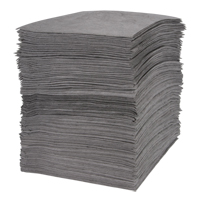Premium Meltblown Sorbent Pads, Universal, 15" x 18", 30 gal. Absorbancy Nassau Supply