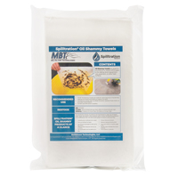 Spilltration Oil Shammy Towels, Oil Only, 16" x 10", 29 gal. Absorbancy Nassau Supply