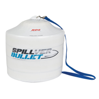Spillver Bullet™ Hazmat Boom, Hazmat, 50' L x 5" W, 14 gal. Absorbancy SGC509 | Nassau Supply
