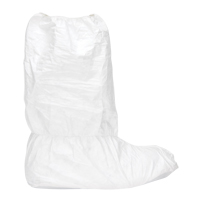 Boot Covers, Large, Tyvek&reg; IsoClean&reg;, White Nassau Supply