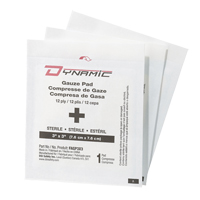 Dynamic™ Gauze, Pad, 3" L x 3" W, Sterile, Medical Device Class 1 SGC787 | Nassau Supply