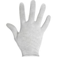 Inspection Gloves, Cotton, Unhemmed Cuff, Ladies SGD298 | Nassau Supply