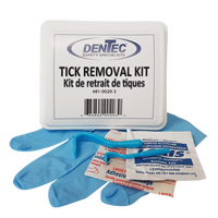 Tick Safety Kit, Class 1 Medical Device, Plastic Box Nassau Supply