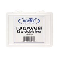 Tick Safety Kit, Class 1 Medical Device, Plastic Box Nassau Supply