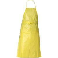 KleenGuard™ A70 Chemical Spray Protection Apron, Polyethylene, 44" L x 29" W, Yellow SGD729 | Nassau Supply