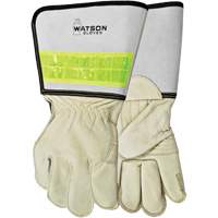 Circuit Breaker Linesman Welding Gloves, Grain Cowhide, Size Medium Nassau Supply