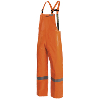 P162 041 Pantalon &agrave; bavette ignifuge Utili-Gard, Petit, Orange haute visibilit&eacute; Nassau Supply