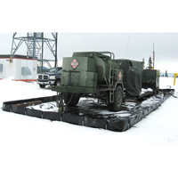 Insta-Berm L-Rod, 748 US gal. Capacity, 10' W x 10' L x 12" H, L-Bracket Nassau Supply