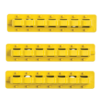 Rails de blocage EZ Panel Loc de 4", Type Disjoncteur Nassau Supply