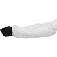 Sleeves, 18" long, Microporous, White Nassau Supply