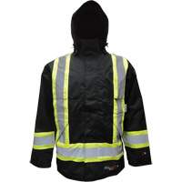Manteau isol&eacute;, Polyester/Polyur&eacute;thane, Noir, Petit Nassau Supply