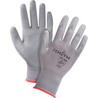 DMF-Free Coated Gloves, 7/Small, Polyurethane Coating, 15 Gauge, Nylon Shell Nassau Supply