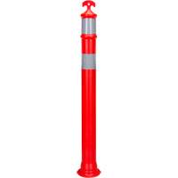 Hi-Visibility T-Top Delineator Post, 42" H, Orange Nassau Supply