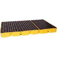 Plateforme de d&eacute;versement modulaire, Capacit&eacute; de d&eacute;versement 88 gal. US, 51,5'' x 78,25" x 6,5" Nassau Supply