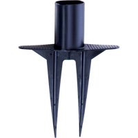 PLUS Stake Removable Spike, Black Nassau Supply