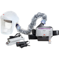 Versaflo PAPR Kit, Loose Fitting Hood & Faceshield, Lithium-Ion Battery Nassau Supply
