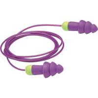 Bouchons d'oreilles r&eacute;utilisables Rockets, Avec cordon, Vrac - Sac en poly, 27 dB NRR, Taille unique Nassau Supply