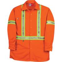 Westex UltraSoft&reg; Industrial Work Shirt, Small, Orange Nassau Supply
