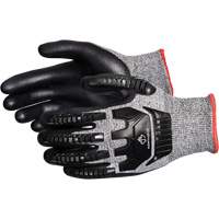 Gants en tricot de composite r&eacute;sistant aux coupures et antichoc TenActiv, 6, Paume en Synth&eacute;tique, Poignet Poignet en tricot Nassau Supply