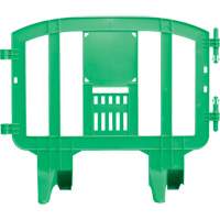 Minit Barricade, Interlocking, 49" L x 39" H, Green Nassau Supply