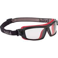 Ultim8 Safety Goggles, Clear Tint, Anti-Fog/Anti-Scratch, Fabric Band SGO576 | Nassau Supply