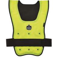 Veste refroidissante &agrave; &eacute;vaporation s&egrave;che &eacute;conomique Chill-Its 6687, Petit/Moyen, Jaune lime haute visibilit&eacute; Nassau Supply
