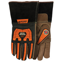 5785G Shock Trooper Gloves, X-Small, Goatskin Palm, Gauntlet Cuff Nassau Supply